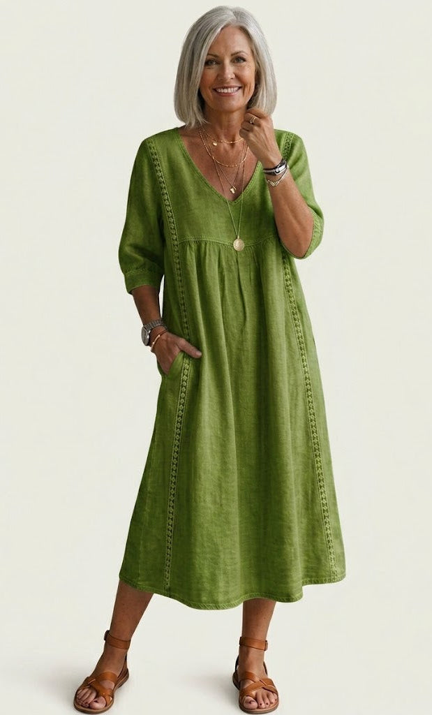 Abito Maxi A Linea Eleganza Juliette I