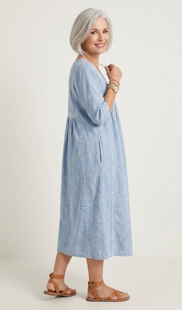 Abito Maxi A Linea Eleganza Juliette I