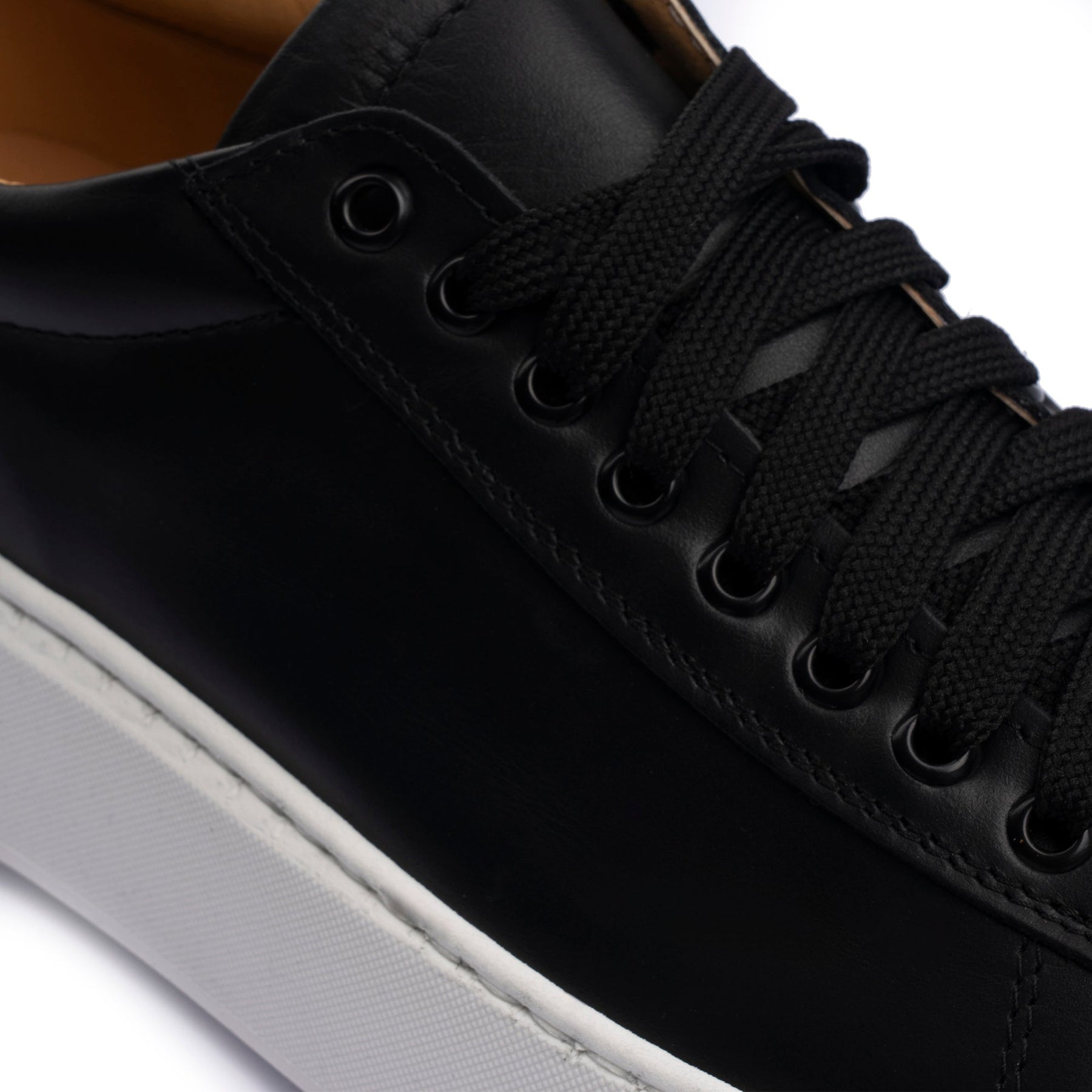 Sneakers basse Uomo Smith in Vera Pelle