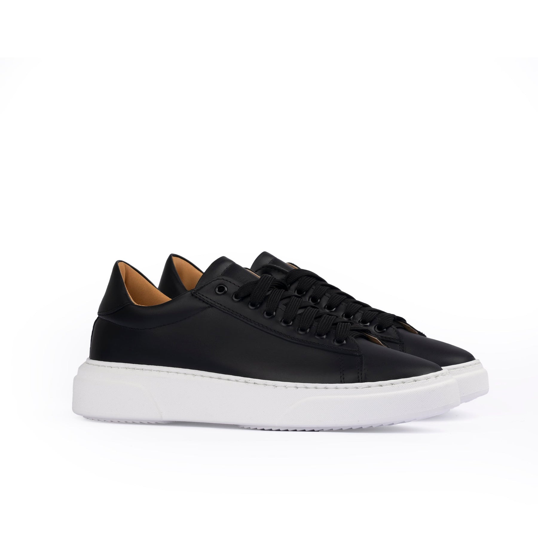 Sneakers basse Uomo Smith in Vera Pelle