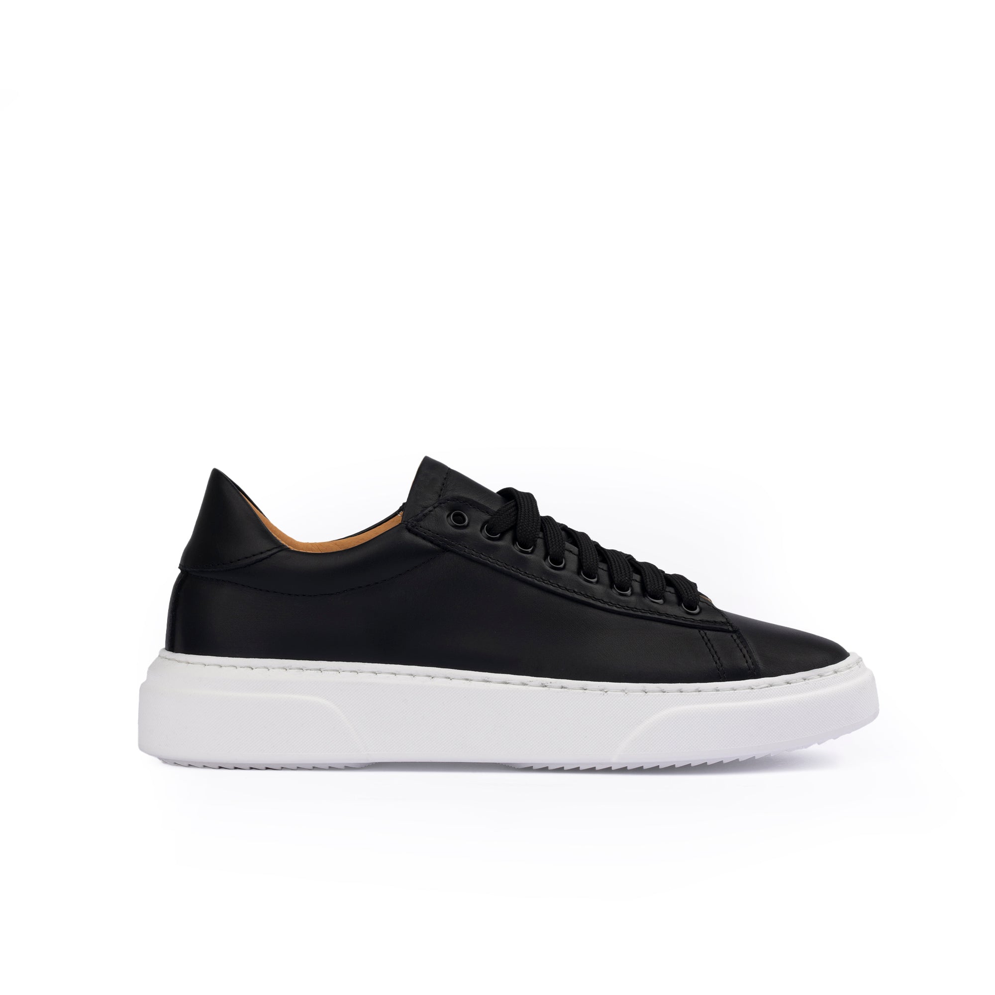 Sneakers basse Uomo Smith in Vera Pelle