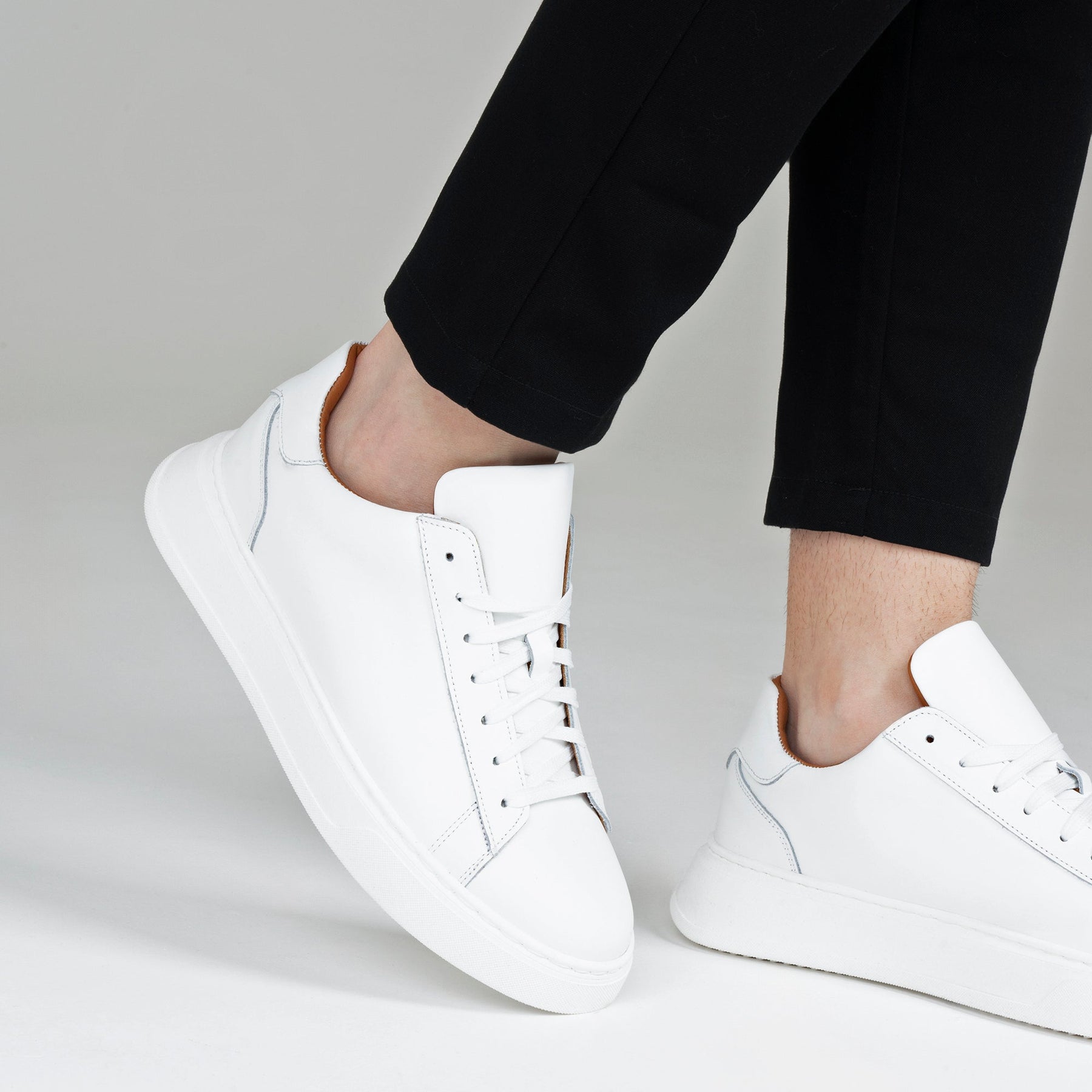 Ultra Sneakers basse Uomo in Vera Pelle