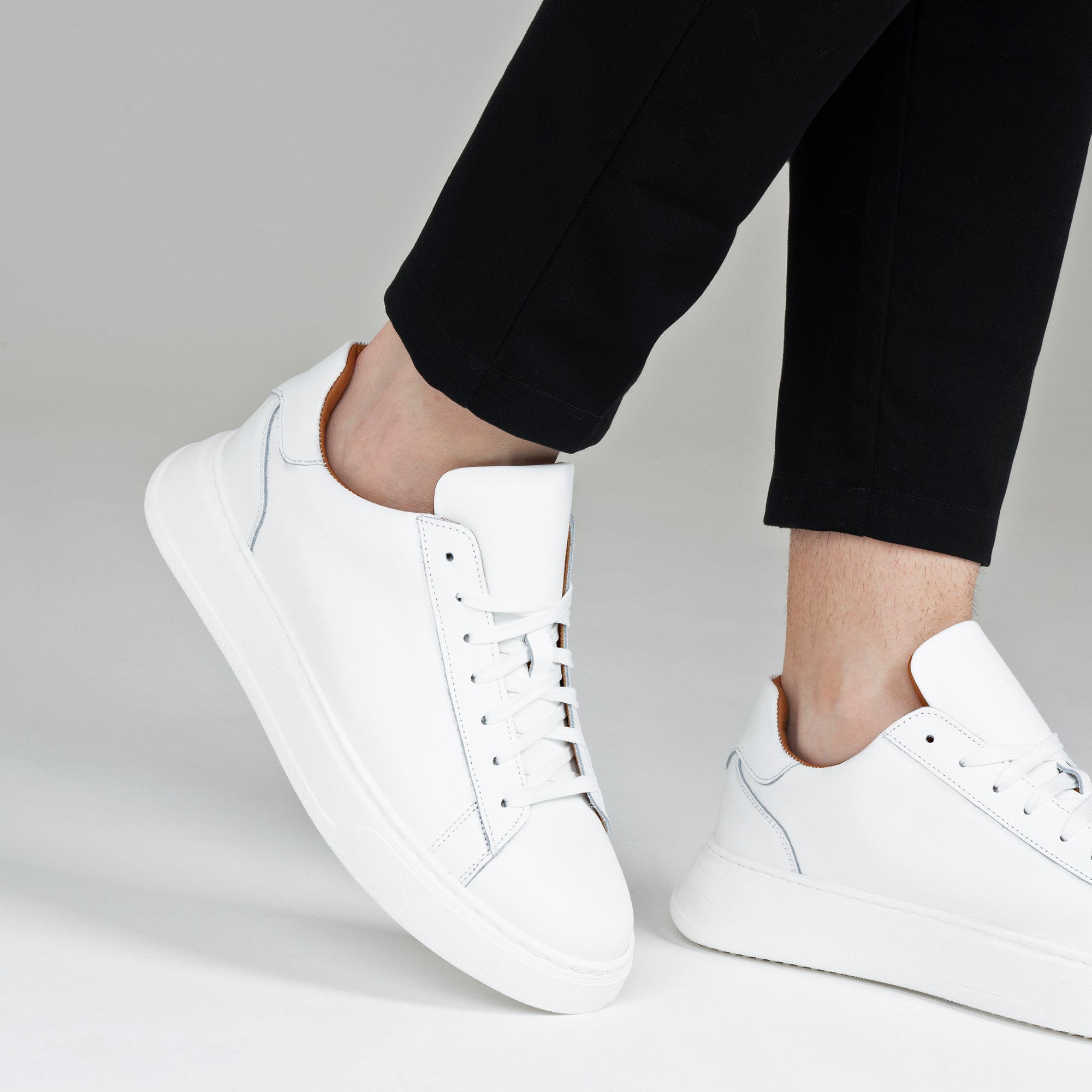 Ultra Sneakers basse Uomo in Vera Pelle