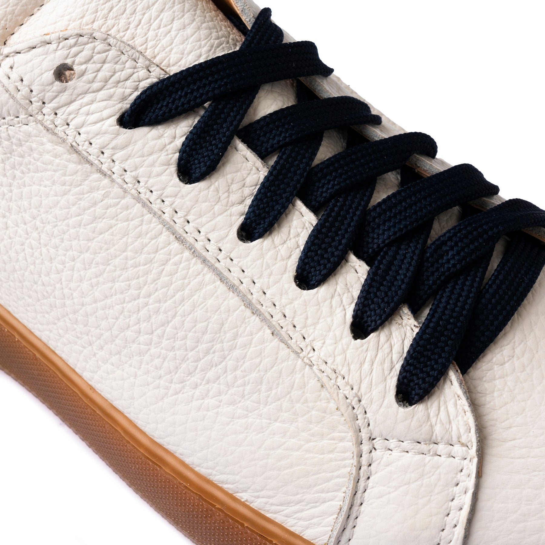 Motion SNEAKERS BASSE UOMO IN VERA PELLE BOTTALATA FONDO AMBRA