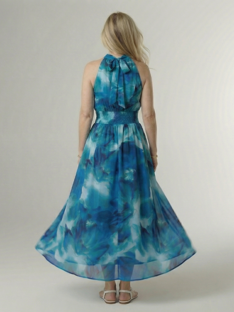 Sylin | Abito Midi con Collo
