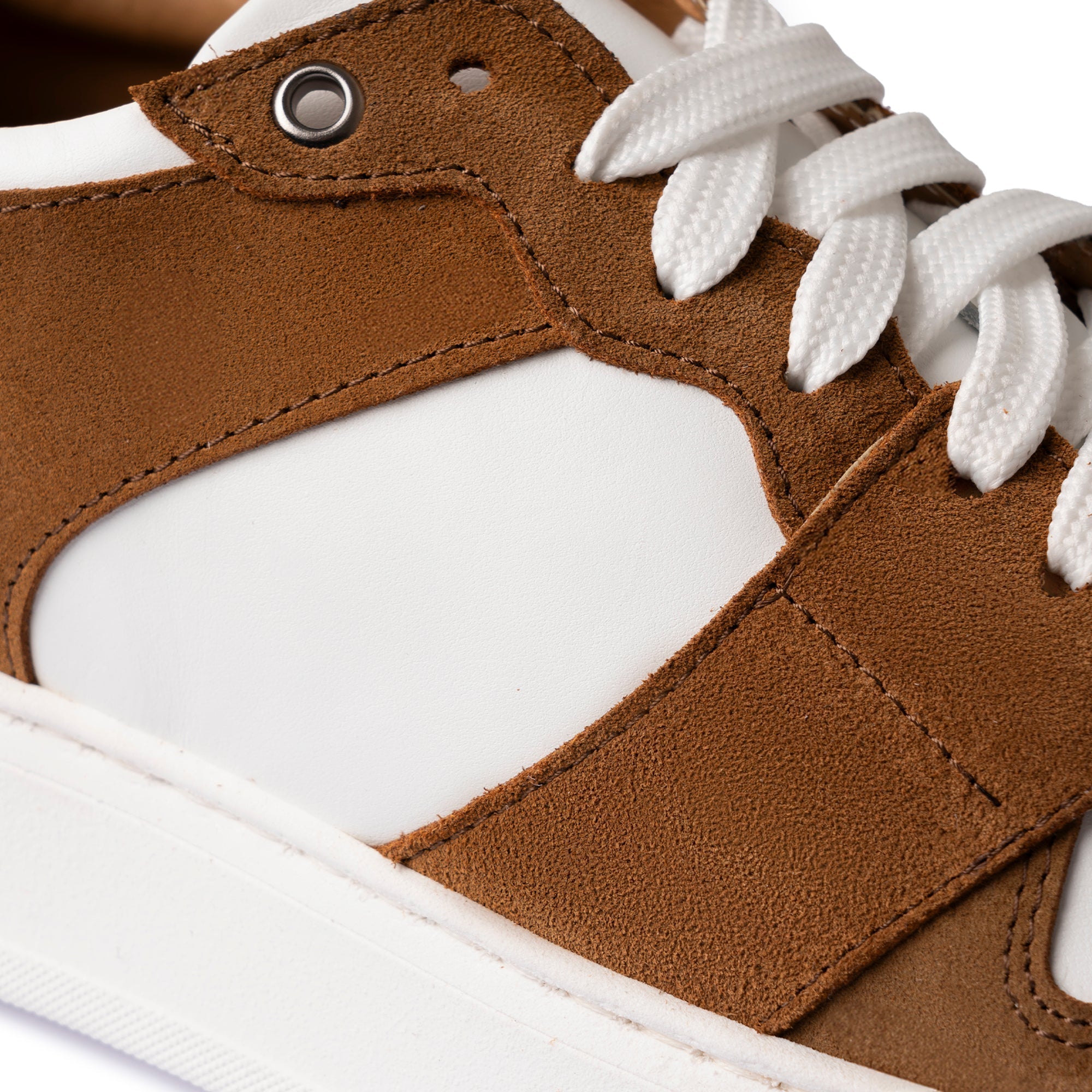 Koda sneakers basse uomo in morbido camoscio