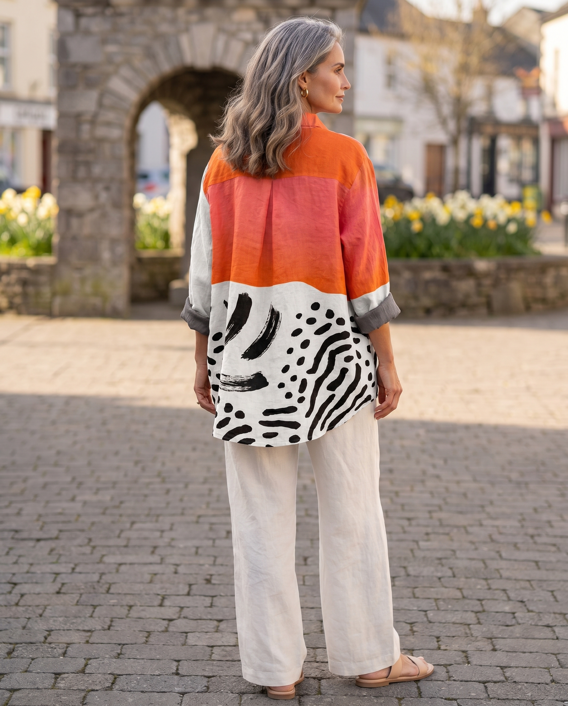 Melinda | Blusa primaverile valorizzante