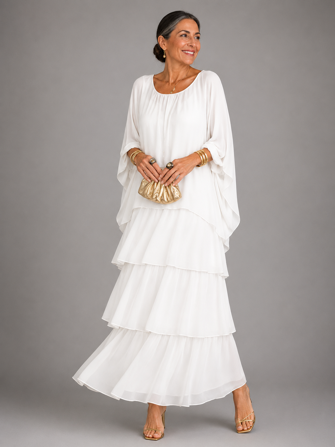 Martina™ | Elegante Abito Lungo Fluido