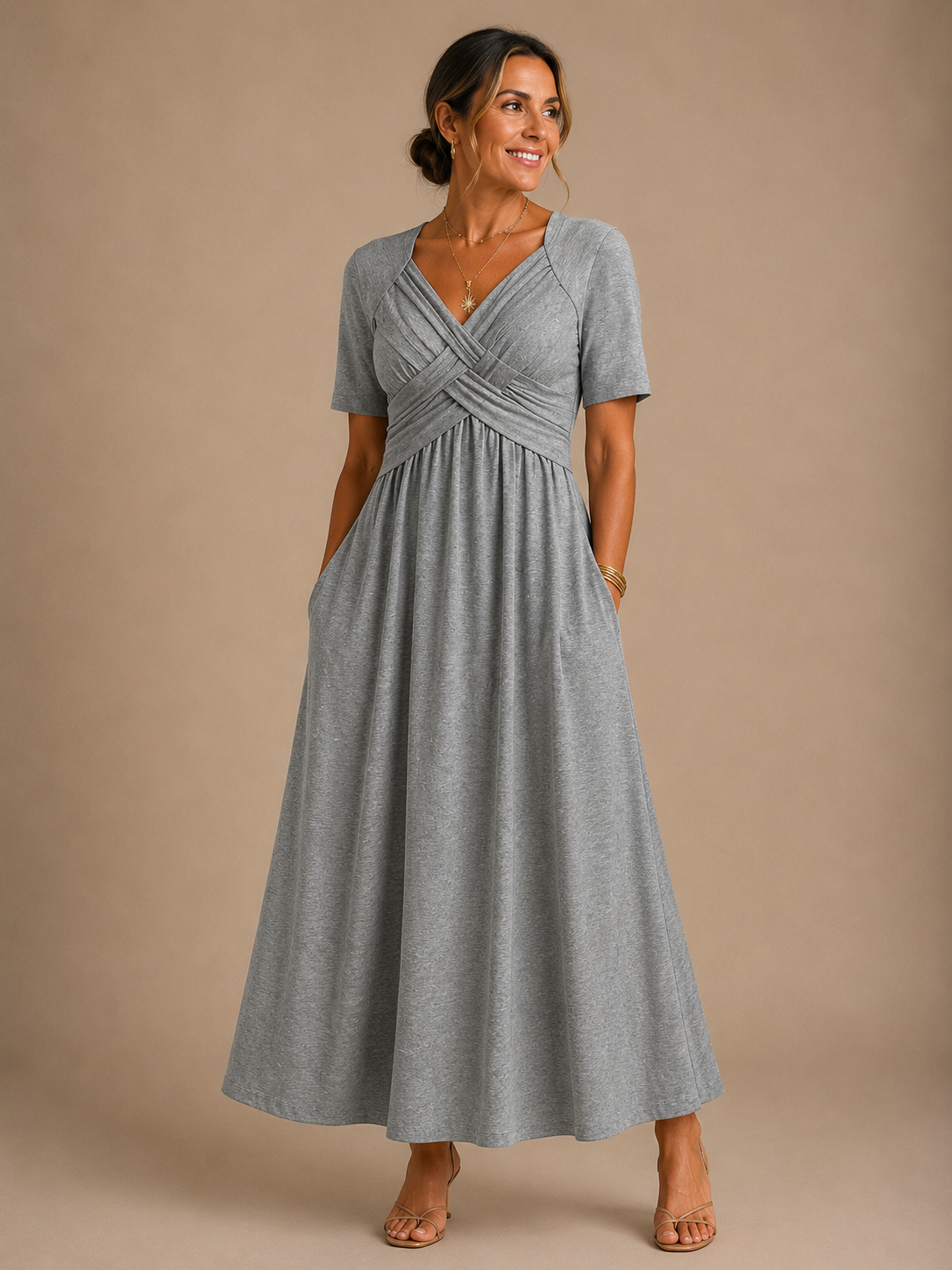 Angeli™ | Vestito Midi Elegante
