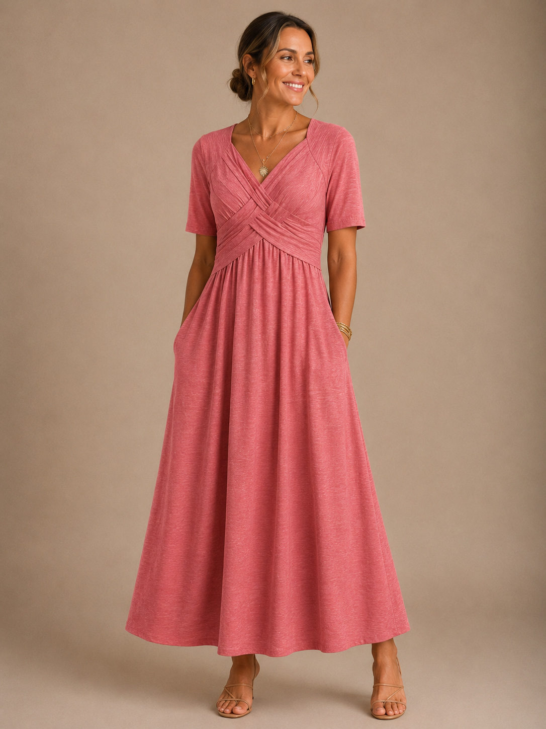 Angeli™ | Vestito Midi Elegante