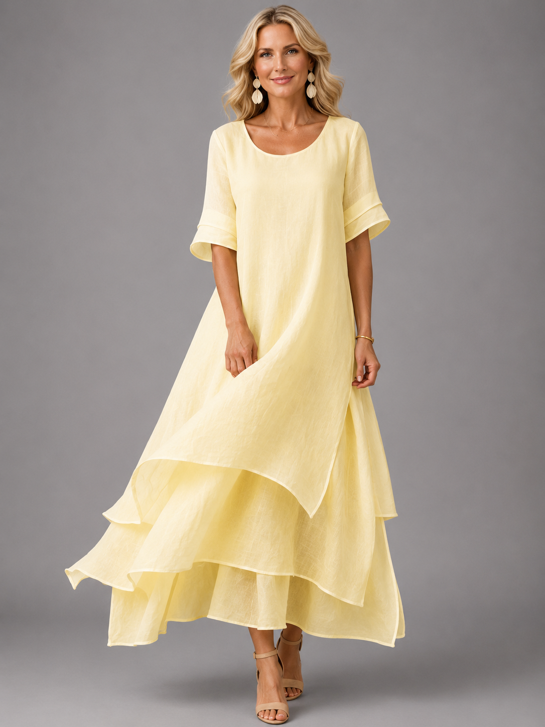 Liora™ | Abito Maxi dalla Grazia Fluida