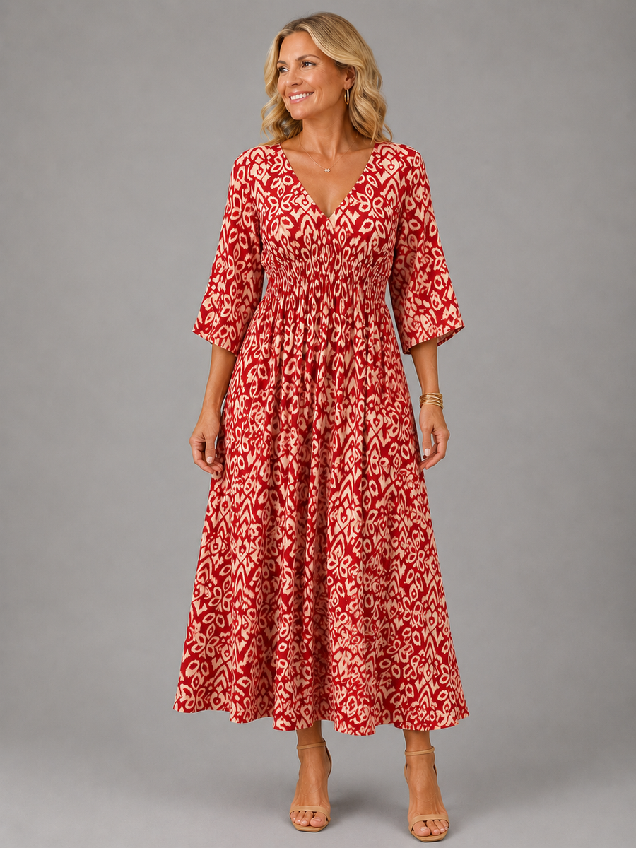 Althea™ | Vestito Midi Bohemien