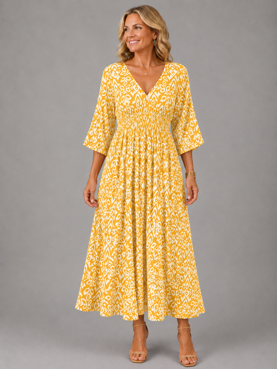 Althea™ | Vestito Midi Bohemien