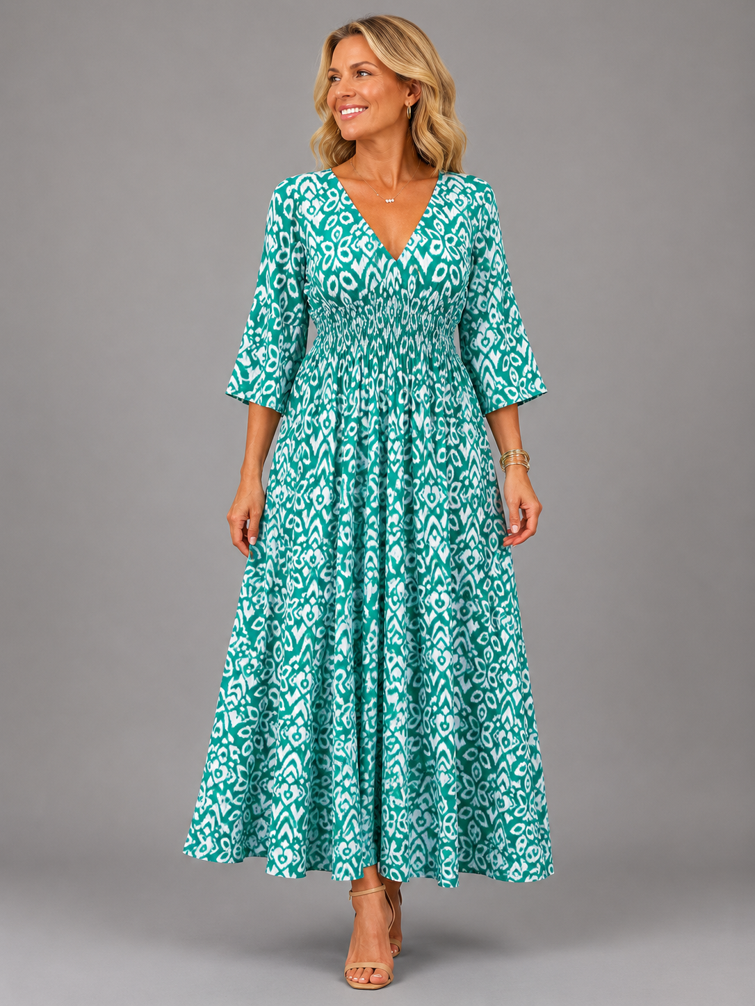 Althea™ | Vestito Midi Bohemien