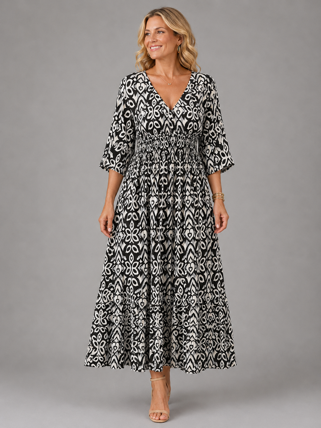 Althea™ | Vestito Midi Bohemien
