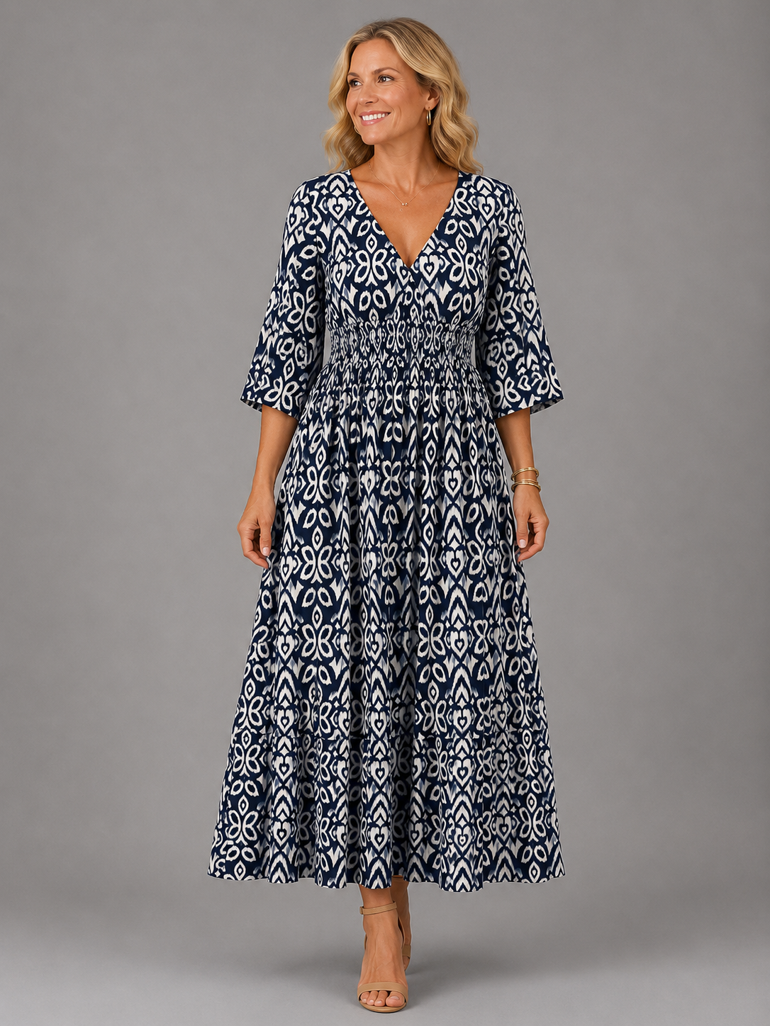 Althea™ | Vestito Midi Bohemien