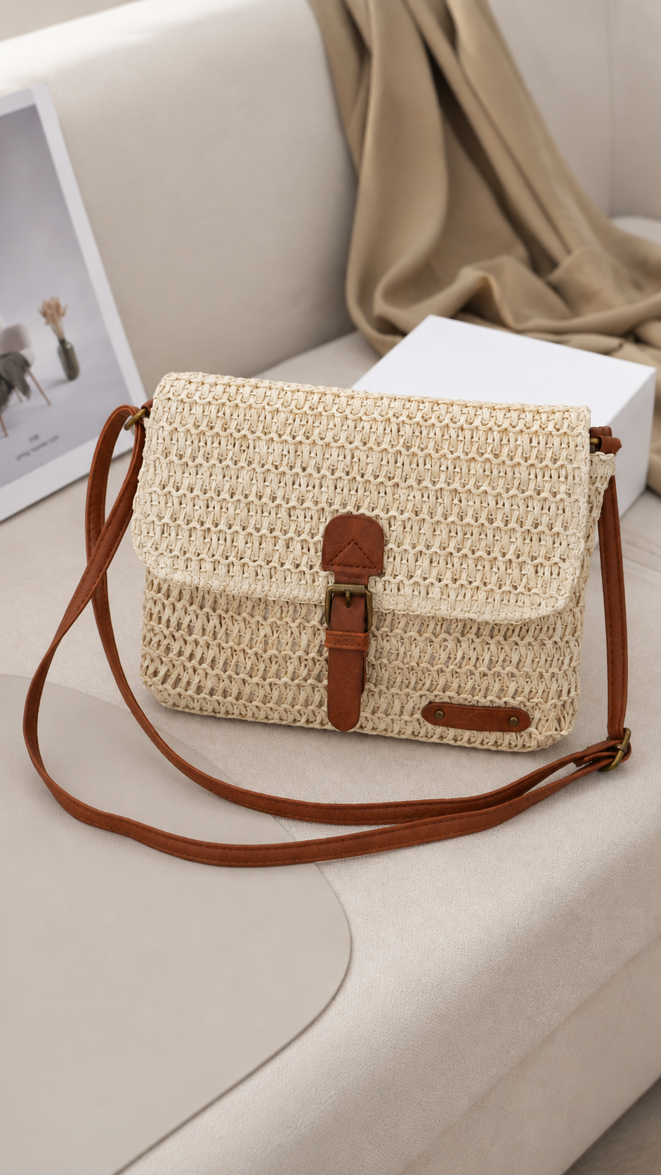 Borsa a Spalla Intrecciata Emily