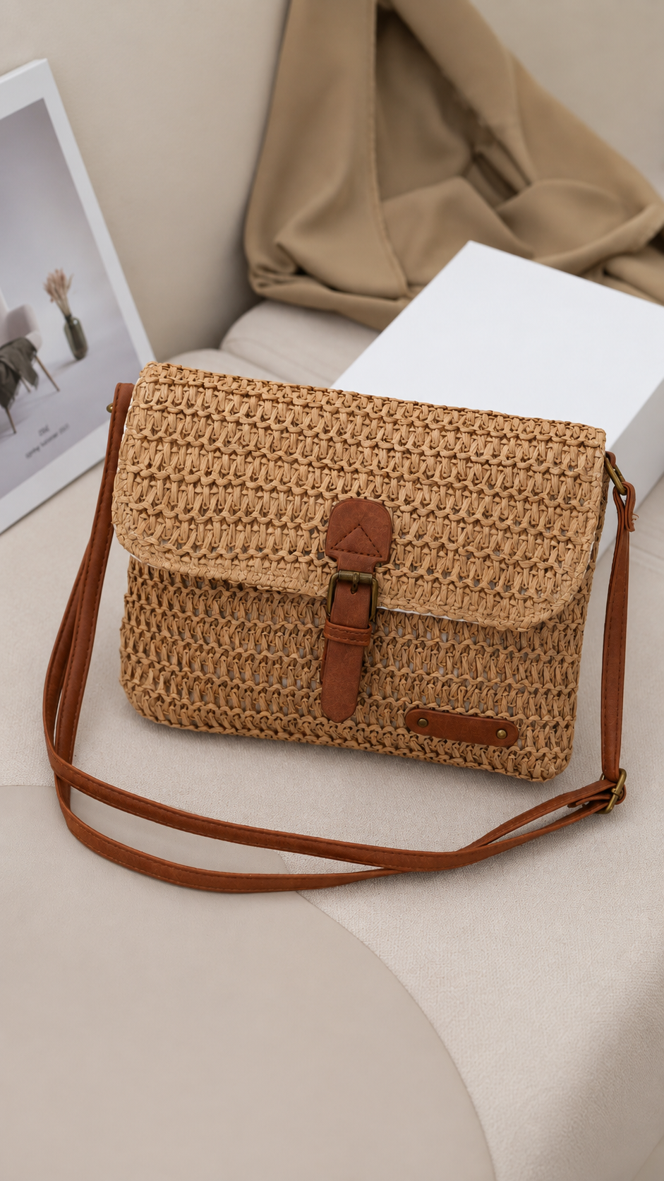 Borsa a Spalla Intrecciata Emily