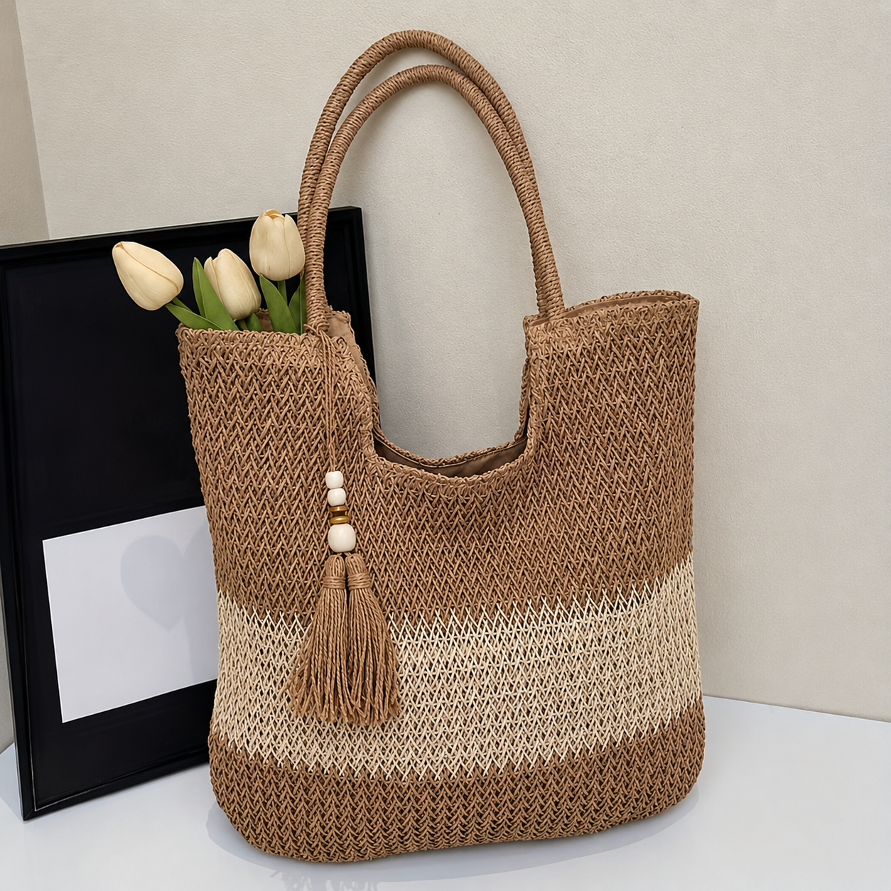 Borsa a Spalla Intrecciata Amadelle