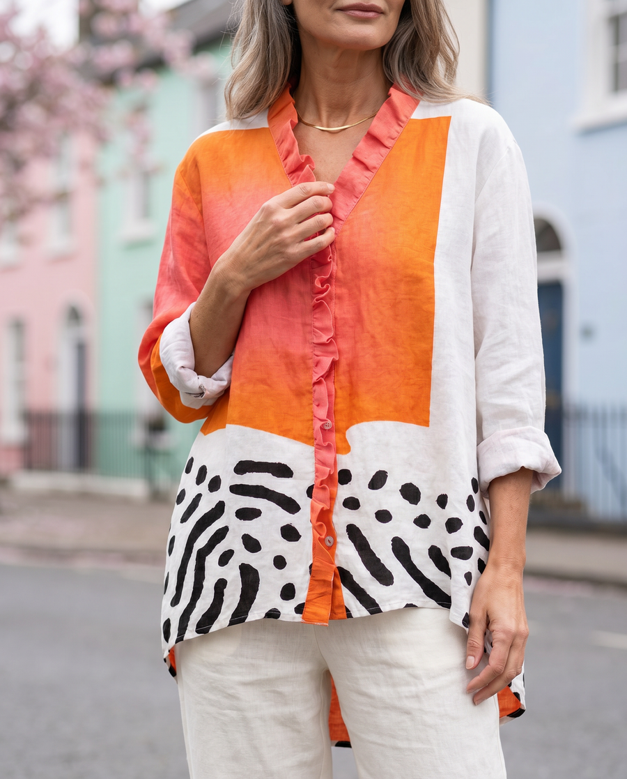 Melinda | Blusa primaverile valorizzante