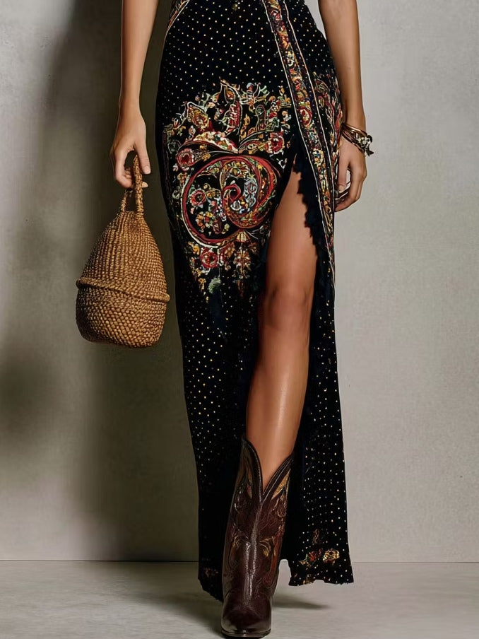 FIORA - ABITO LUNGO BOHO