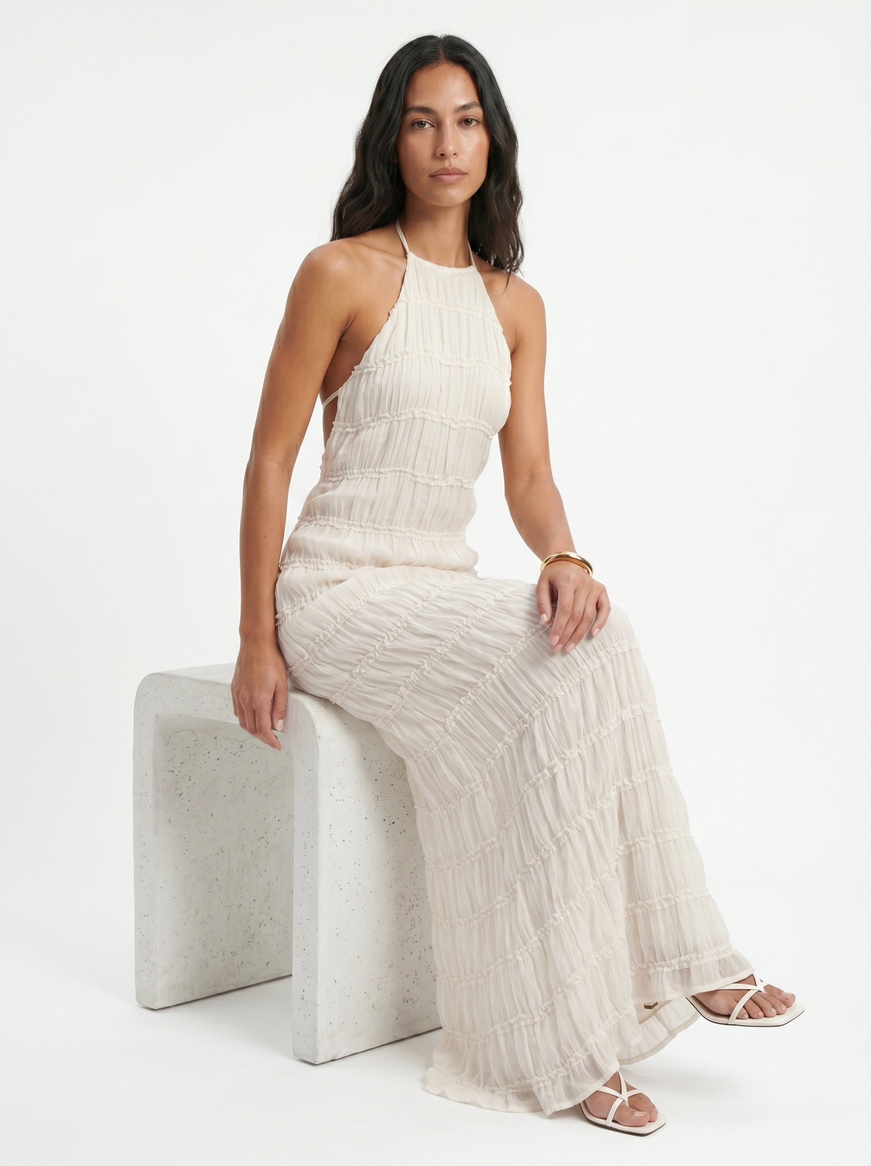 Alessia™ | Elegante abito lungo estivo