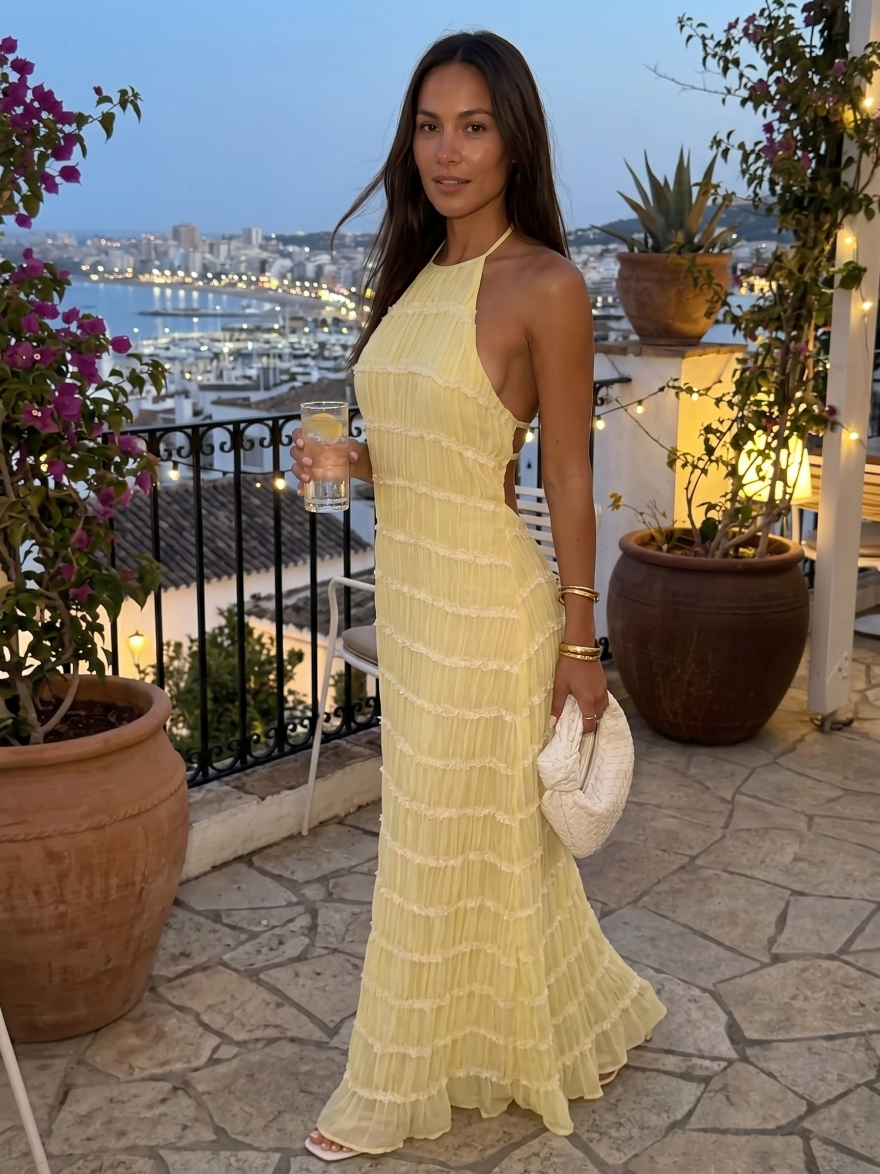 Alessia™ | Elegante abito lungo estivo