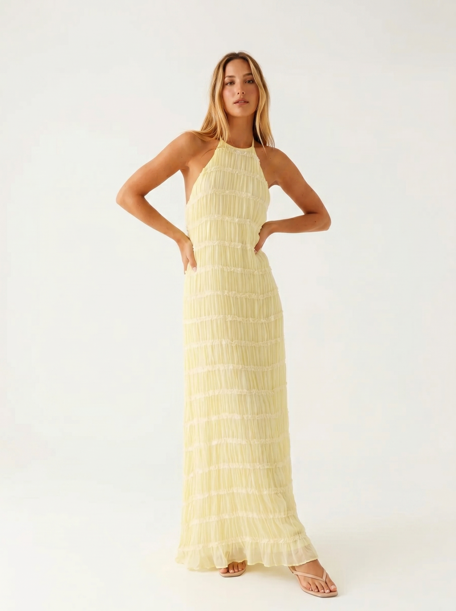 Alessia™ | Elegante abito lungo estivo