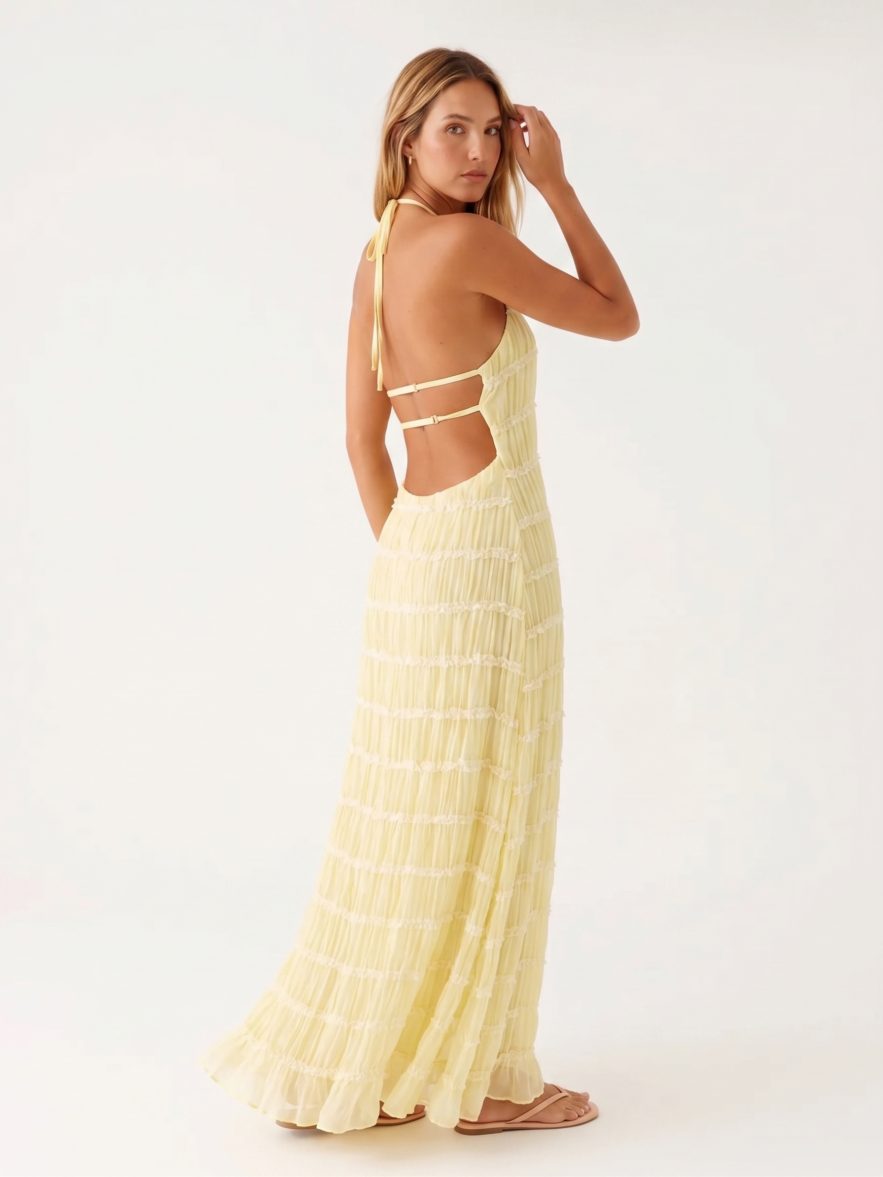 Alessia™ | Elegante abito lungo estivo