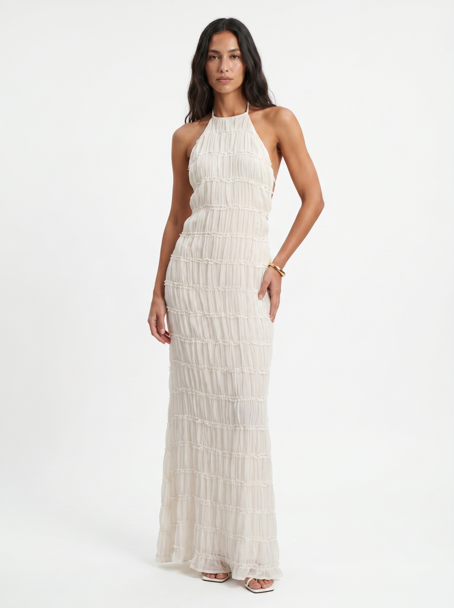 Alessia™ | Elegante abito lungo estivo