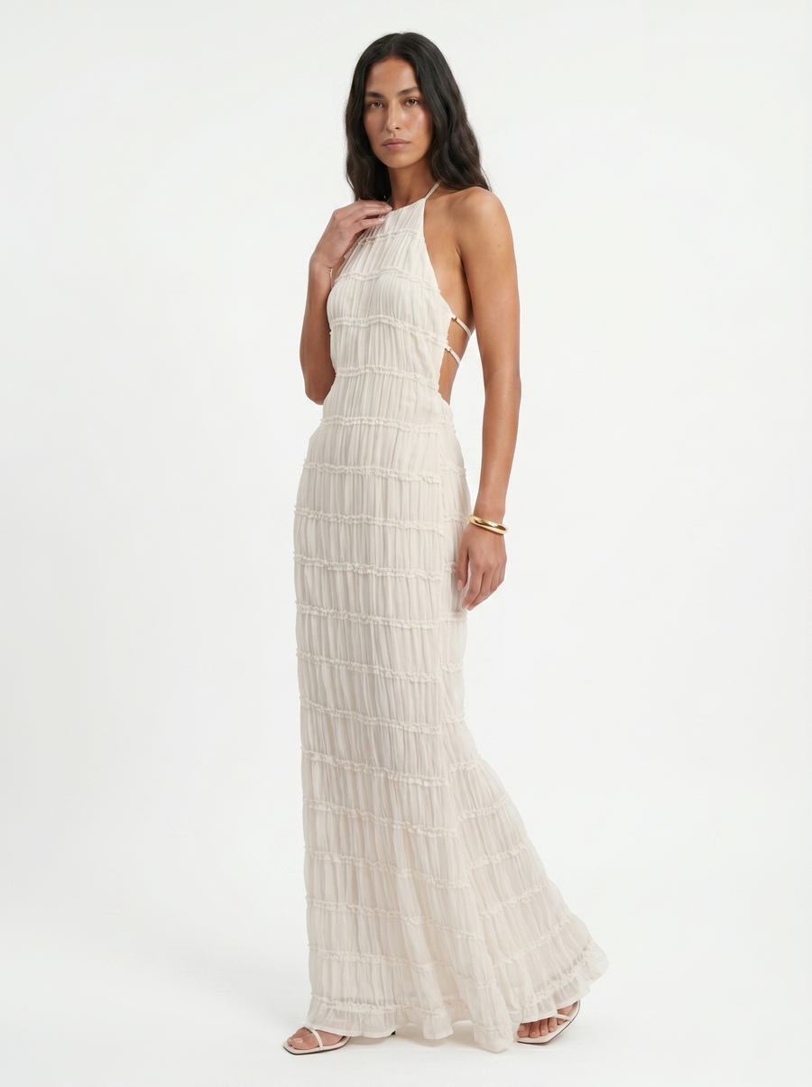 Alessia™ | Elegante abito lungo estivo