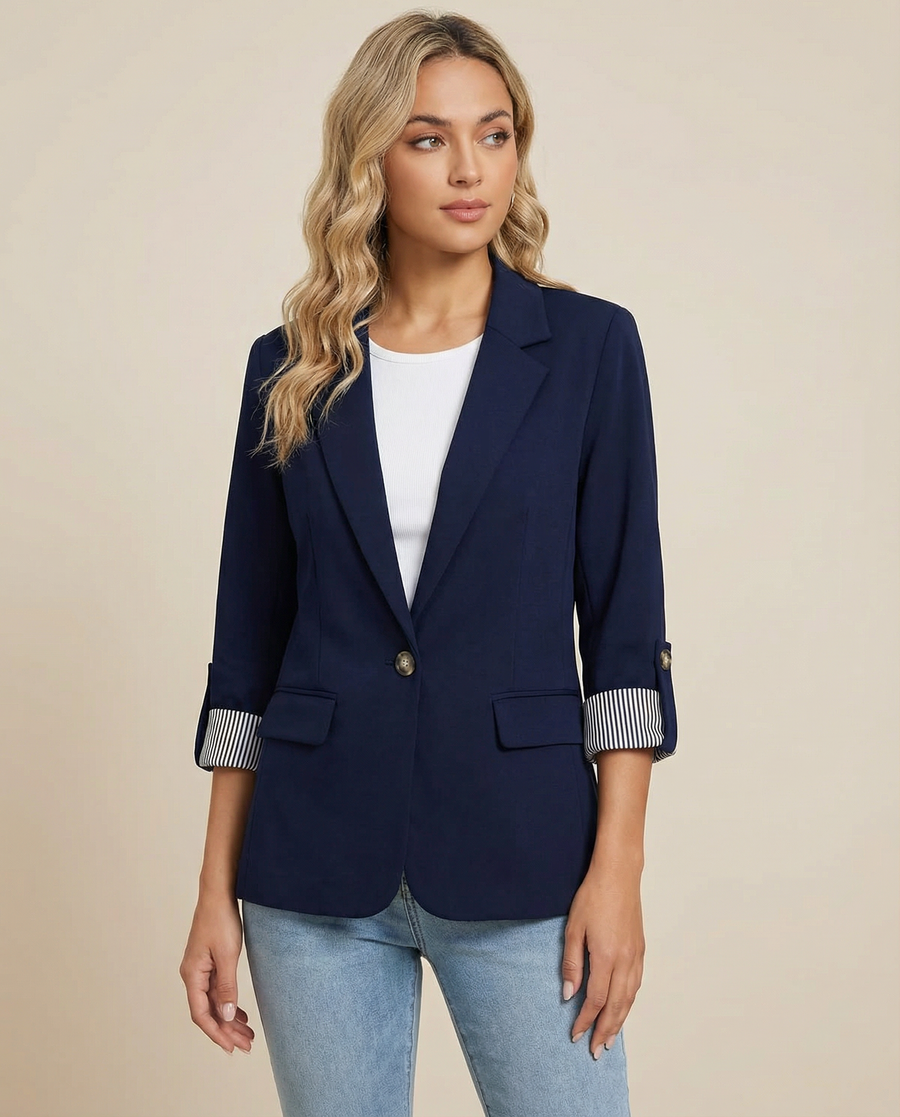 Casual Suit Jacket – Elegant Slim Fit Design for Versatile Day-to-Night Wear