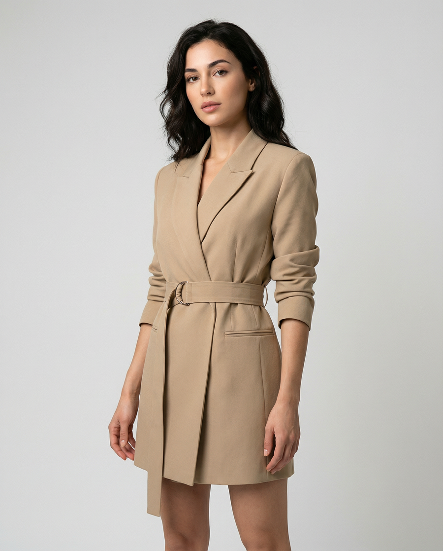 Casual Blazer – Tailored Fit White Jacket for Versatile Styling