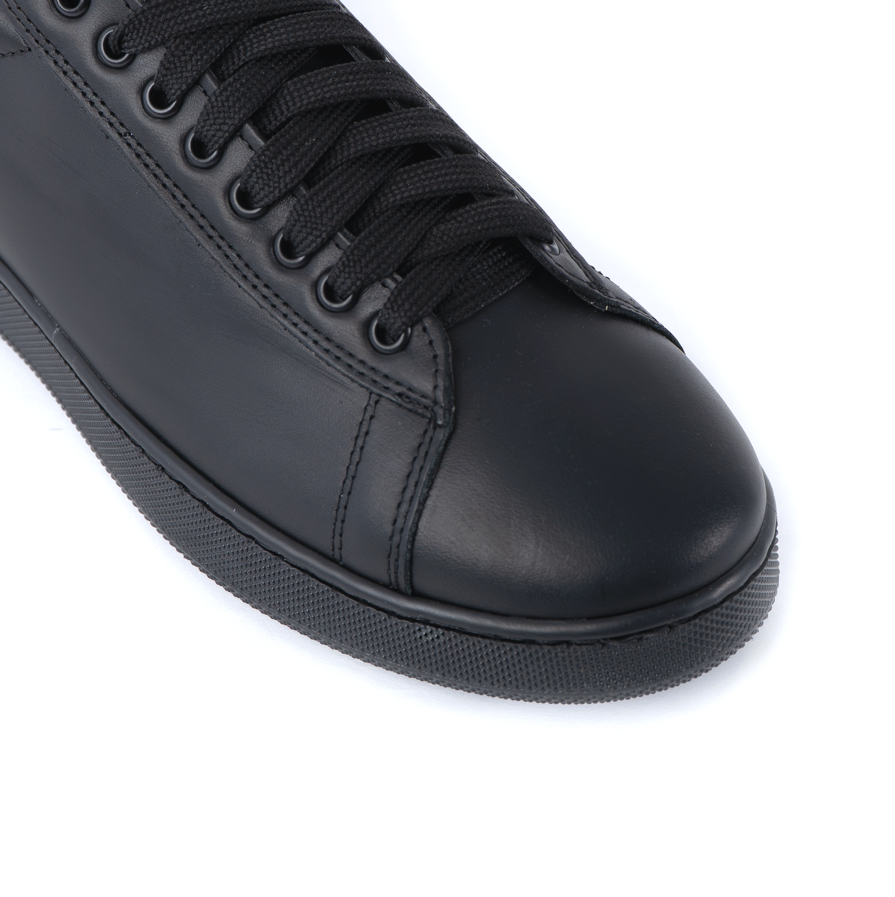 Sneakers basse Uomo Black Smith in Vera Pelle