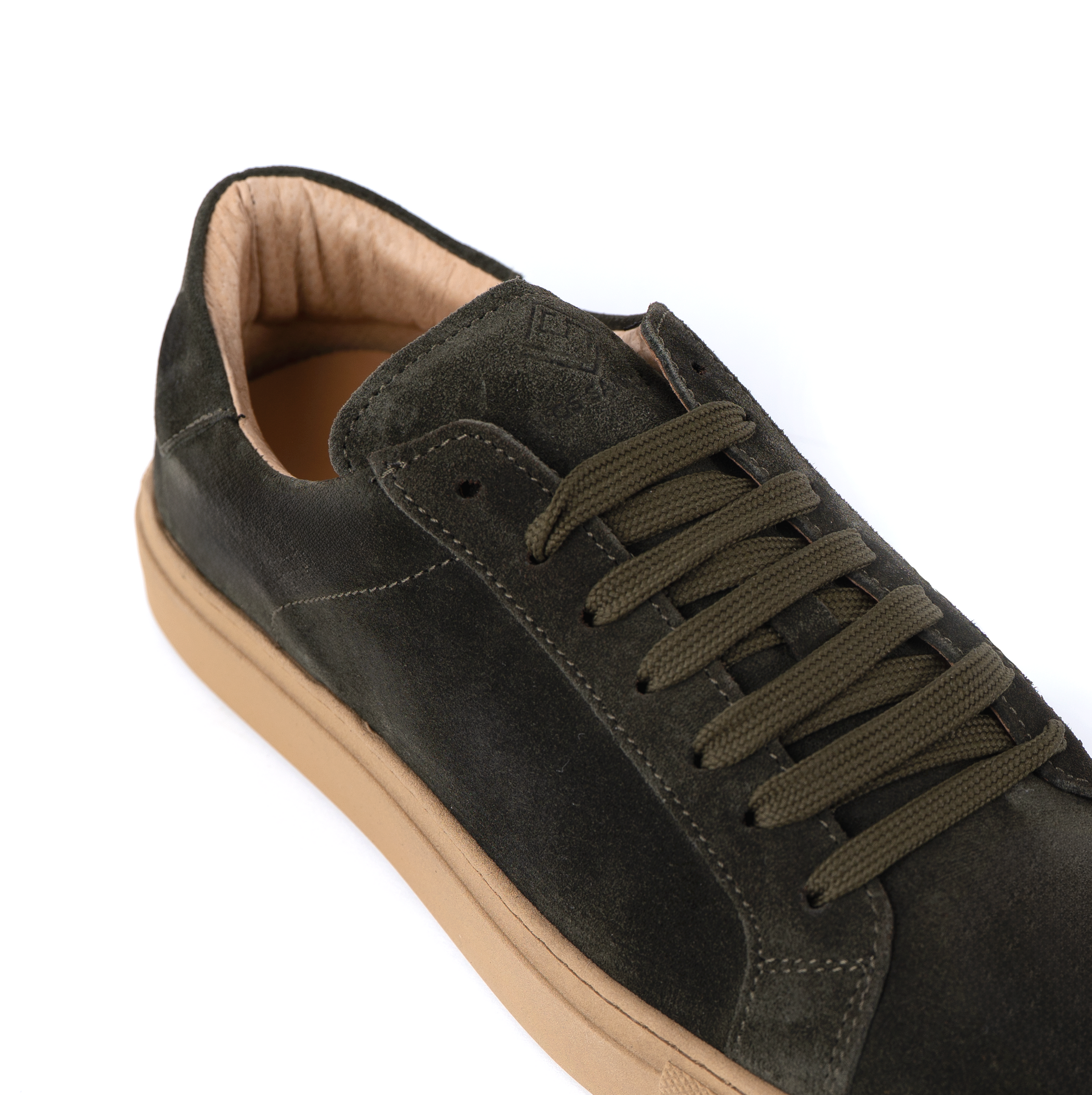 Vega sneakers uomo basse in camoscio