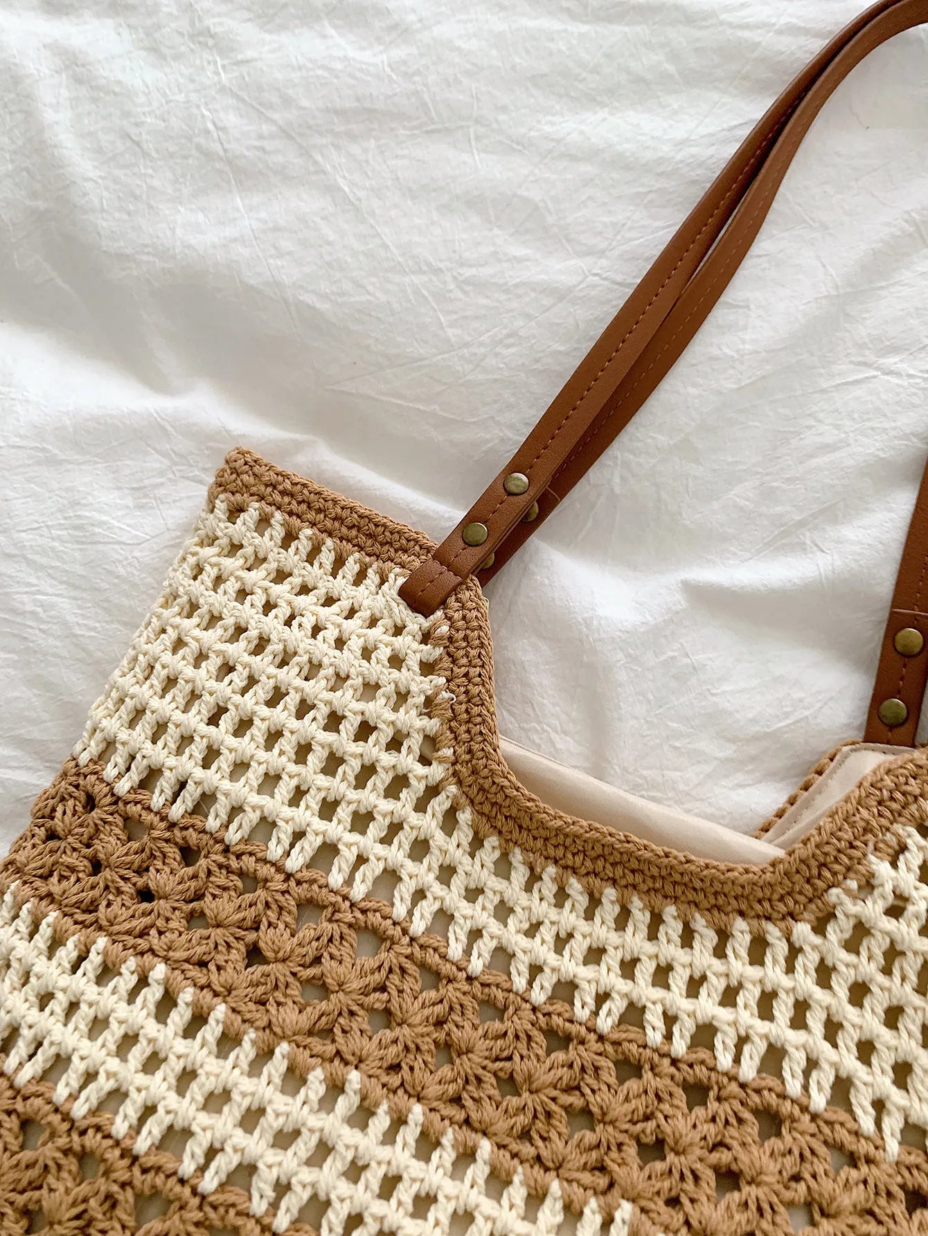 Clare Coastal | Borsa a Mano Intrecciata a Mano