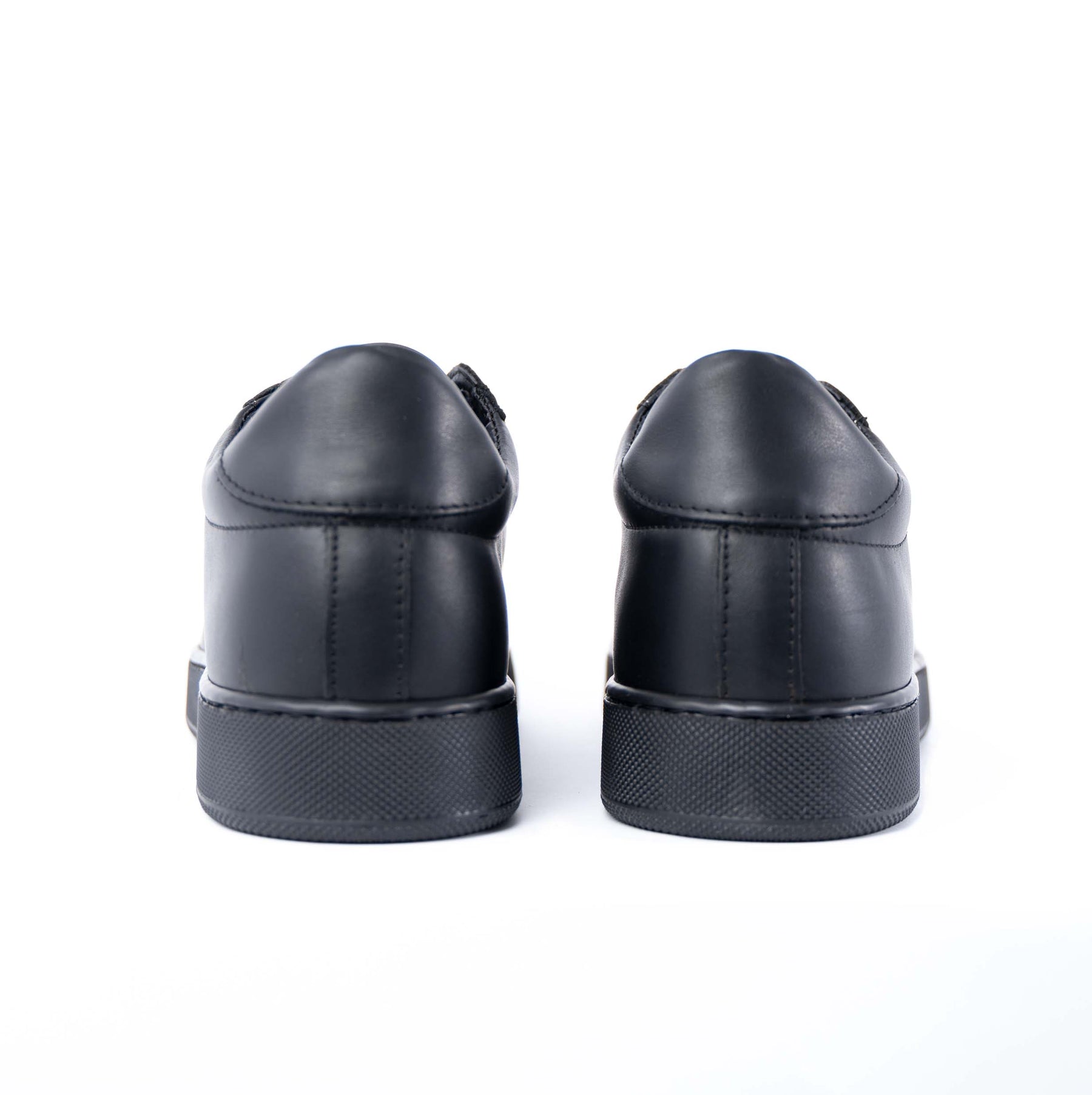 Sneakers basse Uomo Black Smith in Vera Pelle
