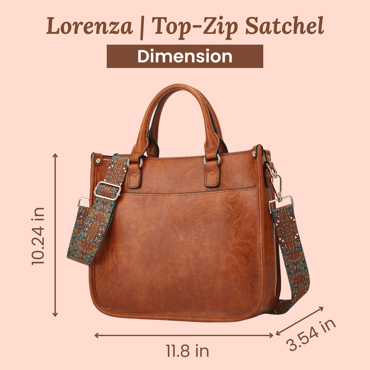 Irene's Pattern Strap | Crossbody Bag