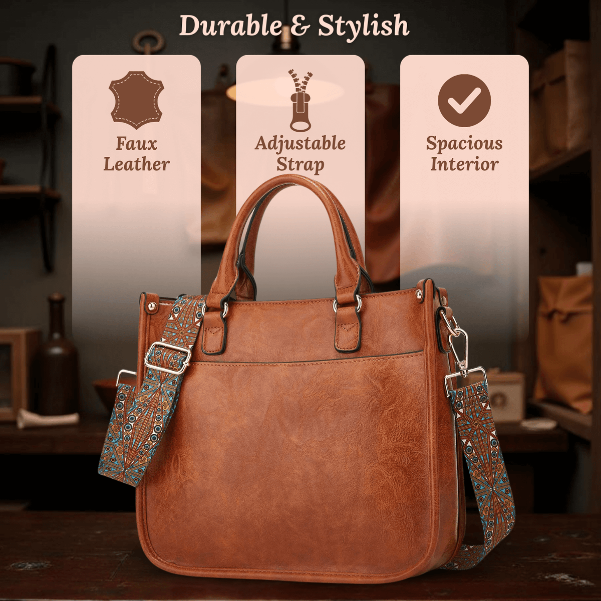 Irene's Pattern Strap | Crossbody Bag