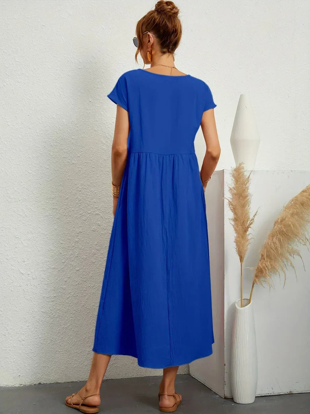 Gabrielle™ | Abito midi fluido dall'eleganza senza tempo