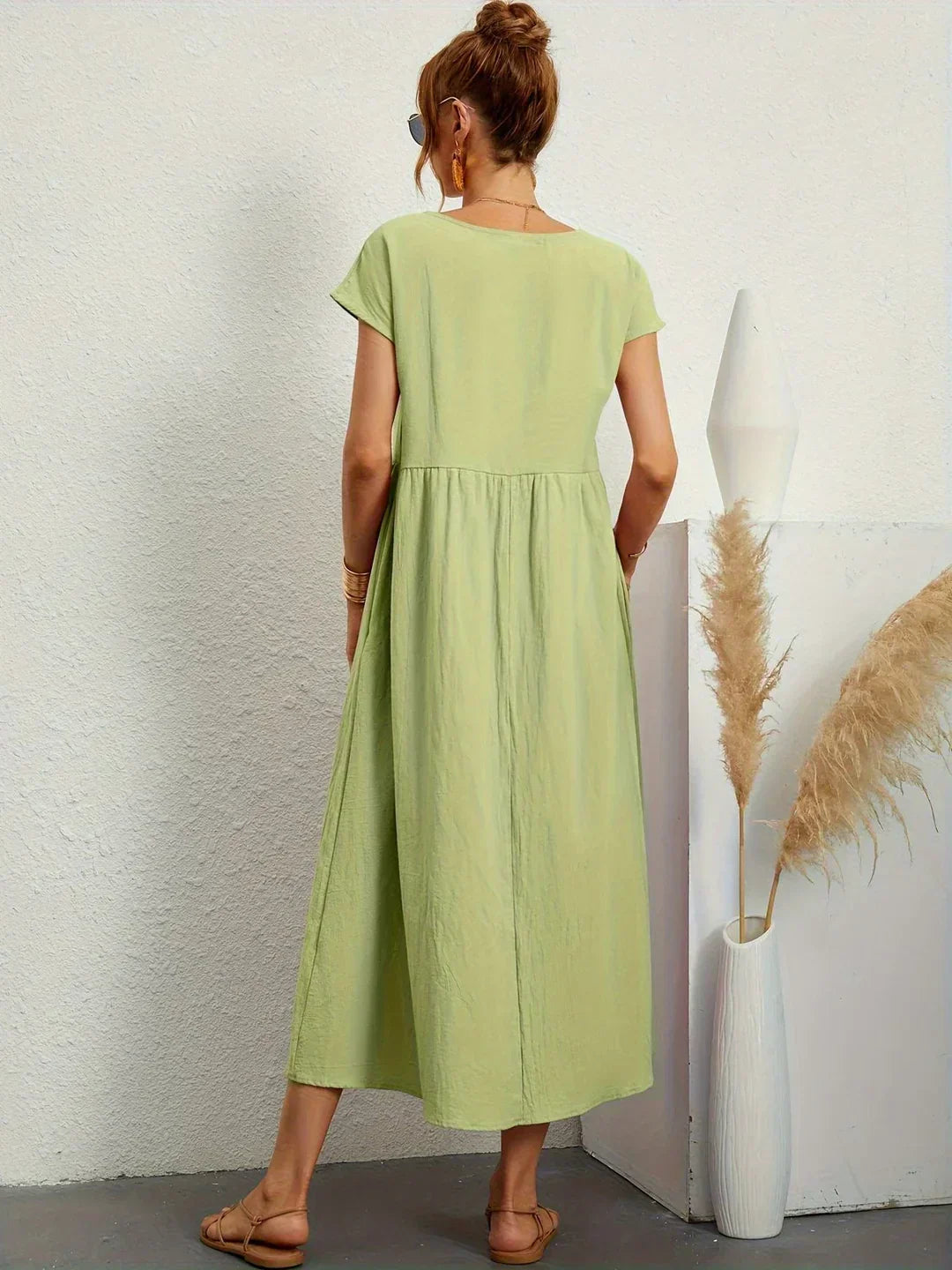 Gabrielle™ | Abito midi fluido dall'eleganza senza tempo