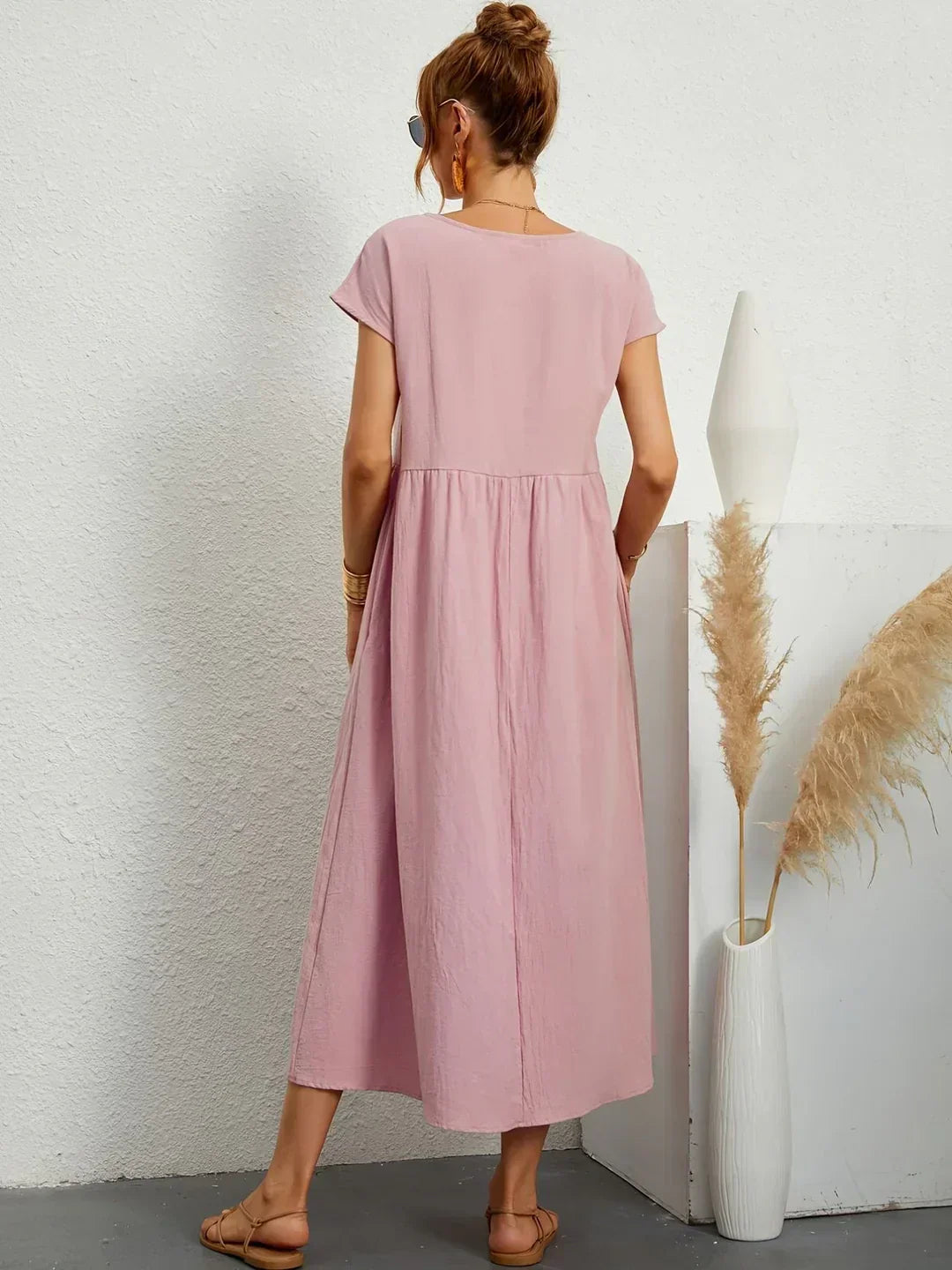 Gabrielle™ | Abito midi fluido dall'eleganza senza tempo