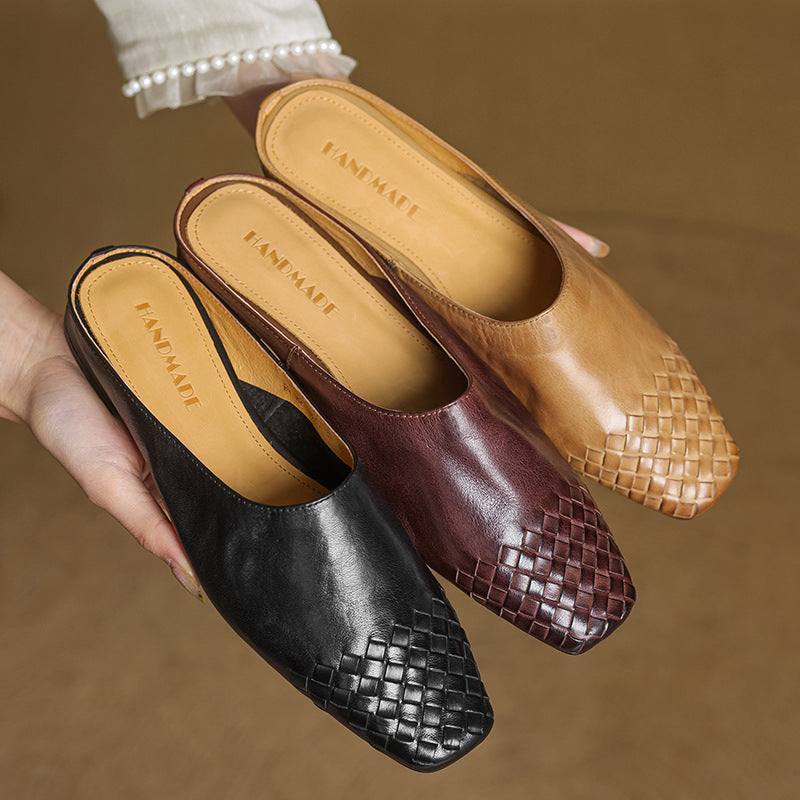 Mule in Vera Pelle Helma