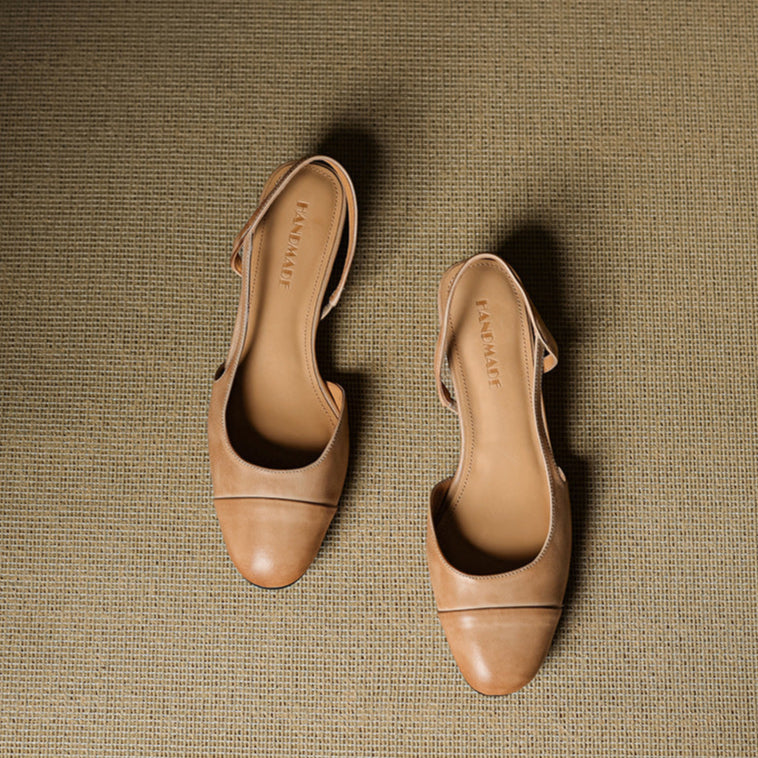 Reyna Pump in Vera Pelle