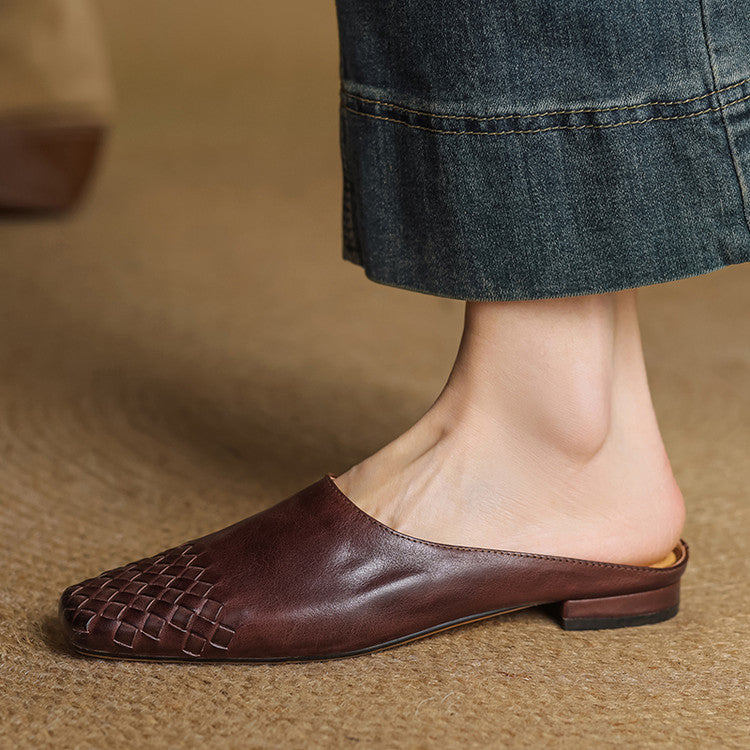 Mule in Vera Pelle Helma