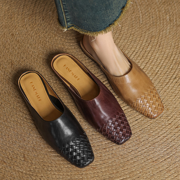 Mule in Vera Pelle Helma
