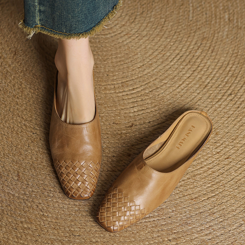 Mule in Vera Pelle Helma