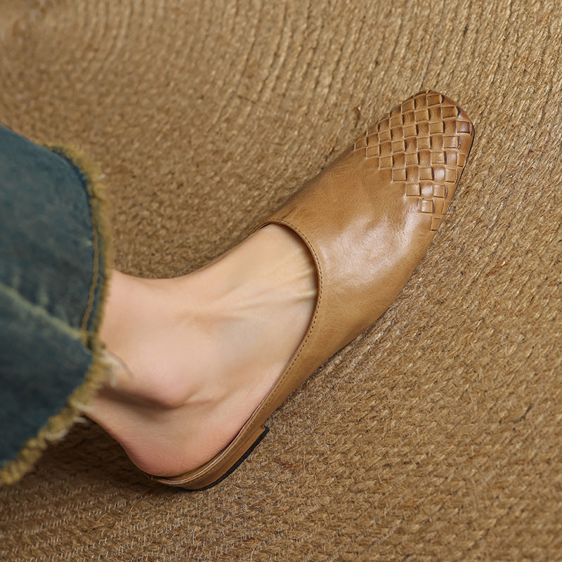 Mule in Vera Pelle Helma
