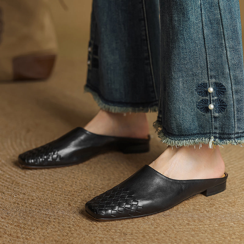 Mule in Vera Pelle Helma