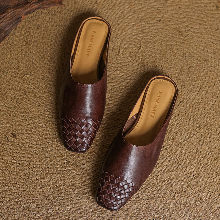 Mule in Vera Pelle Helma
